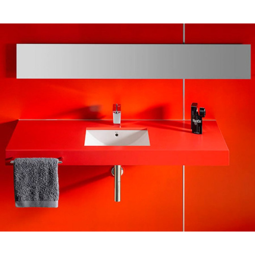 Раковина Roca Diverta 50 см встраиваемая, прямоугольной формы - фото 5