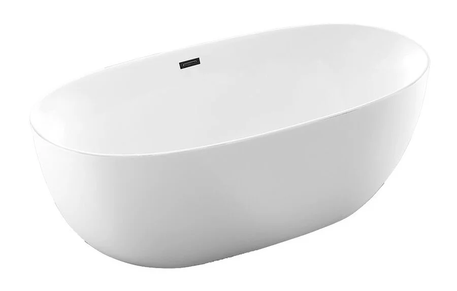 Ванна акриловая Vincea 170x80 см белая матовая - фото 3