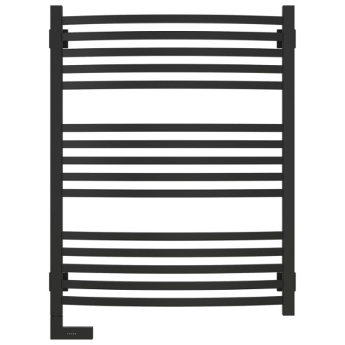 Полотенцесушитель электрический Сунержа Аркус 2.0 80х60 см матовый черный, тэн левый, современные, hi-tech - фото 2