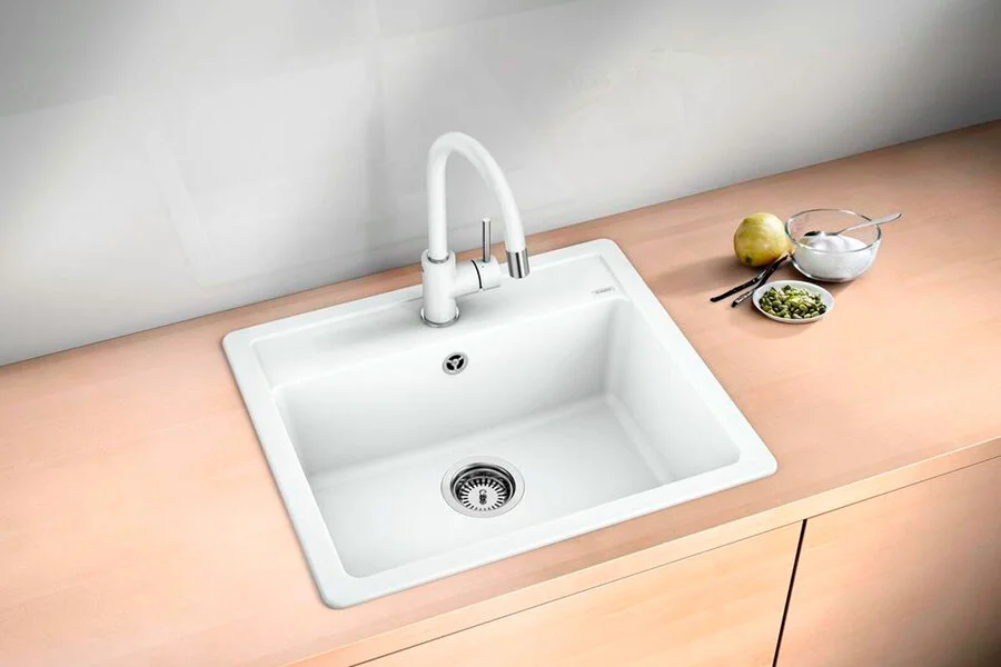 Мойка для кухни Blanco Legra 60 см белая - фото 3