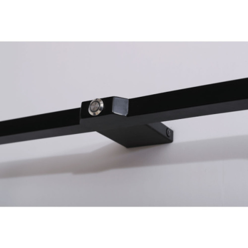 Полотенцесушитель электрический Black&White Moon 40x101 см черный матовый, из нержавеющей стали, с полкой, неповоротные - фото 6