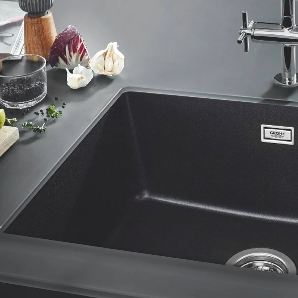 Мойка для кухни Grohe K700U 61 см композитная, с одной основной чашей - фото 8
