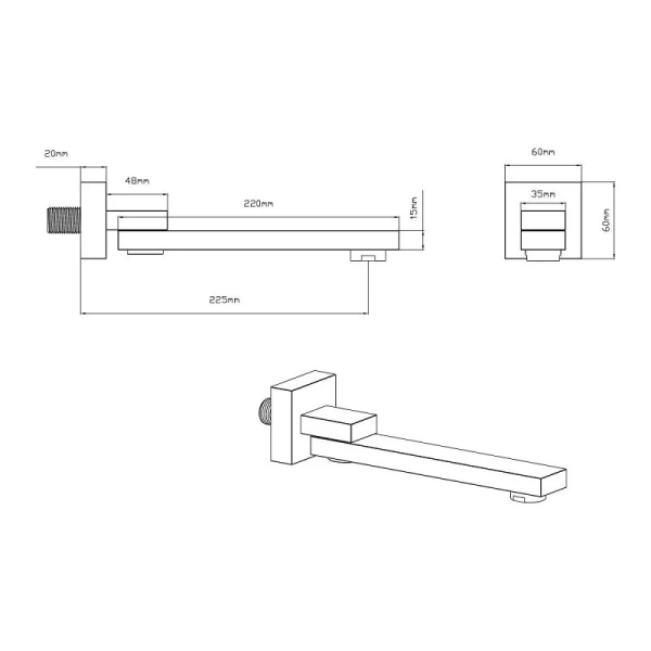 Душевой комплект Vincea черный, современные, hi-tech index_1 - фото 9