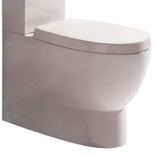 Чаша для унитаза-компакта Simas Lft Spazio черная - фото 2