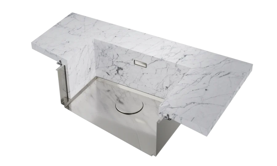 Мойка для кухни Omoikiri Kasen 53-INT-LG 53 см светлое золото, с одной основной чашей - фото 6