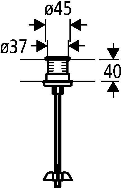Кнопочное управление, управление сверху Grohe 37061000, нет в наличии - фото 2