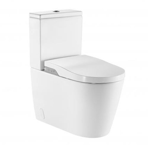 Унитаз компакт Roca Inspira In-Wash белый, с функцией биде - фото 1