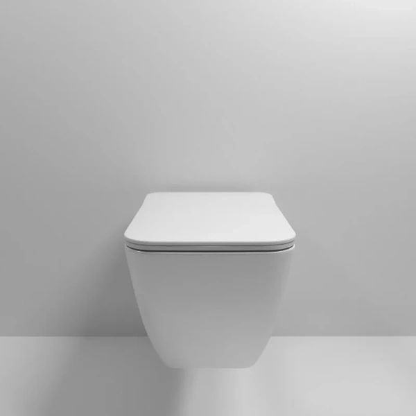 Унитаз подвесной Grossman белый глянцевый, современные, hi-tech, прямоугольные - фото 5