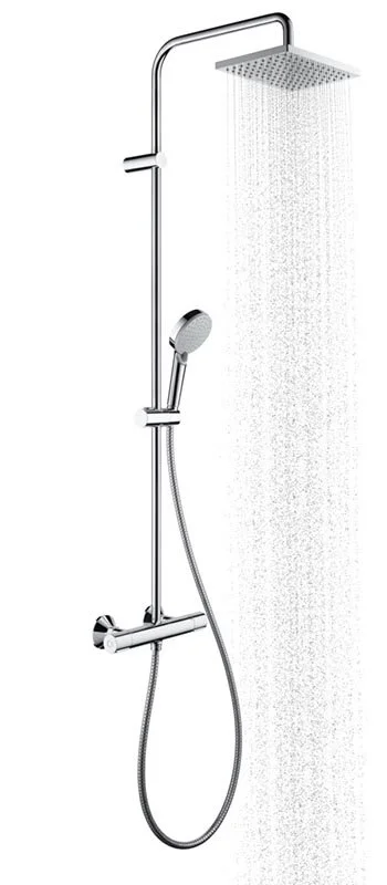 Душевая стойка Hansgrohe Vernis Shape 26286 термостатическая - фото 1