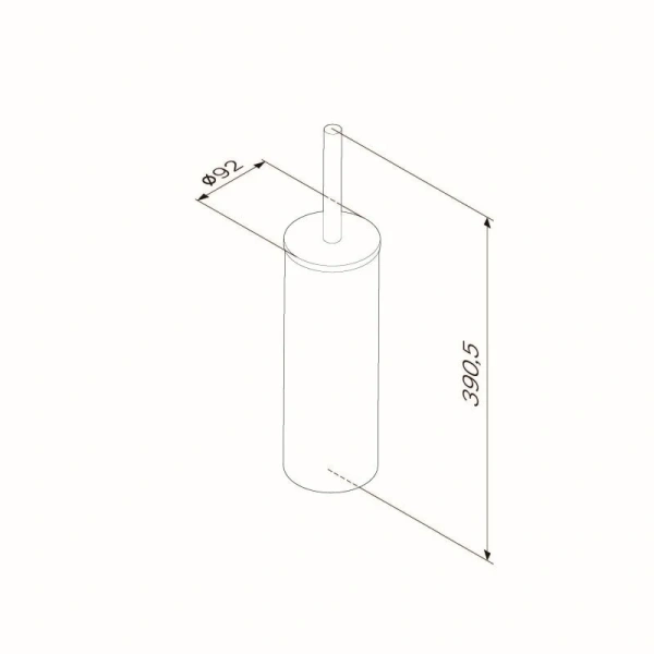 Ершик Am.Pm Sense L сталь - фото 2