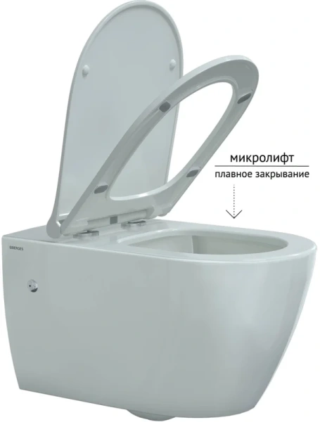 Унитаз с инсталляцией BERGES Mascon белый - фото 2