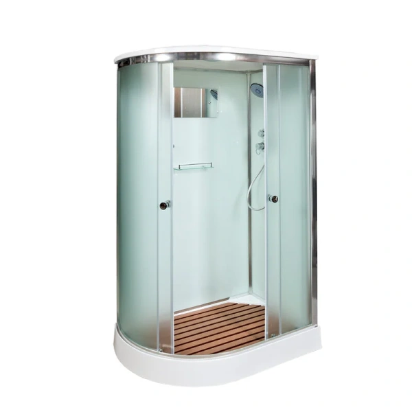 Душевая кабина Deto D 120x80 см с крышей правая - фото 1