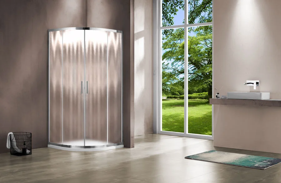 Душевой уголок Vincea Garda 100х100 см стекло шиншилла, современные, hi-tech - фото 3