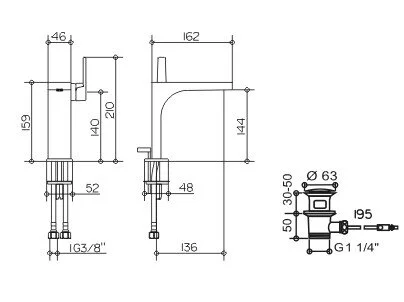 Смеситель для раковины Keuco Edition 11 51102 010000 - фото 2