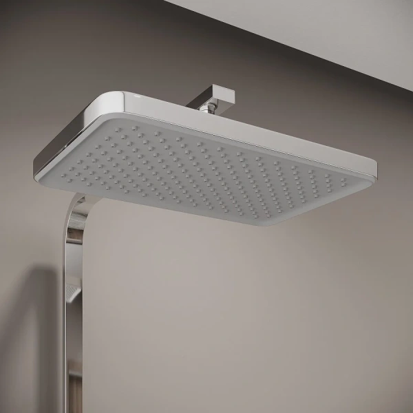 Душевая стойка IDDIS Slide хром, настенные - фото 6