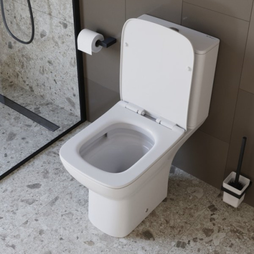 Унитаз компакт BelBagno Romano с сиденьем микролифт, фаянс, керамика - фото 9