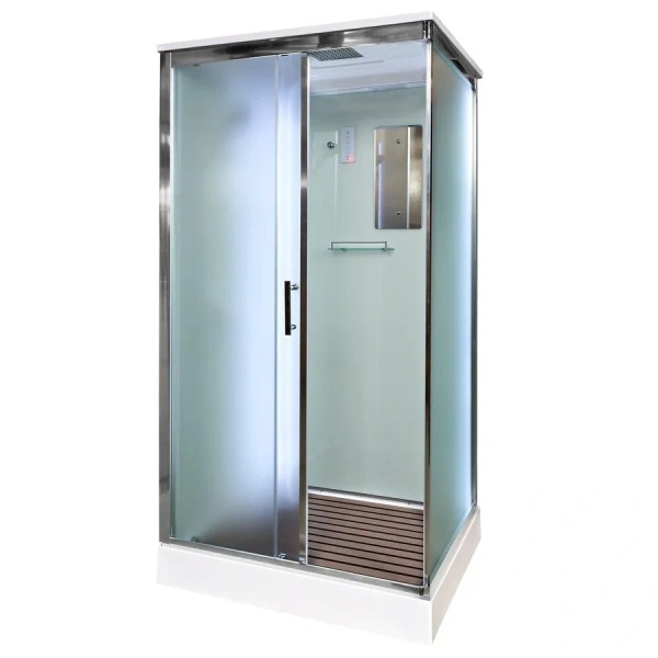 Душевая кабина Deto D 110x90 см с led подсветкой - фото 1