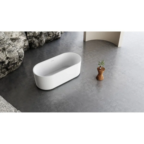 Ванна акриловая Abber 170x80 см отдельностоящая, овальные - фото 5