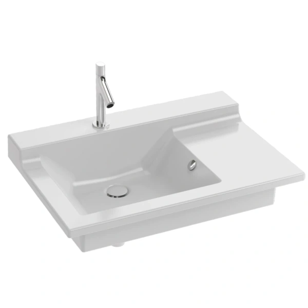 Раковина Jacob Delafon Soprano 80 см белая - фото 1