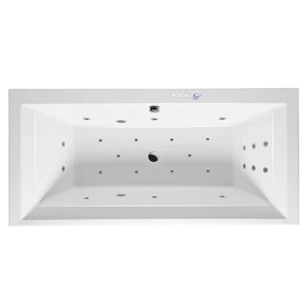 Ванна гидромассажная Excellent Crown Grand Ultra 190 x 90 см, белый/хром, WAEX.CRG19.ULTRA.CR - фото 1