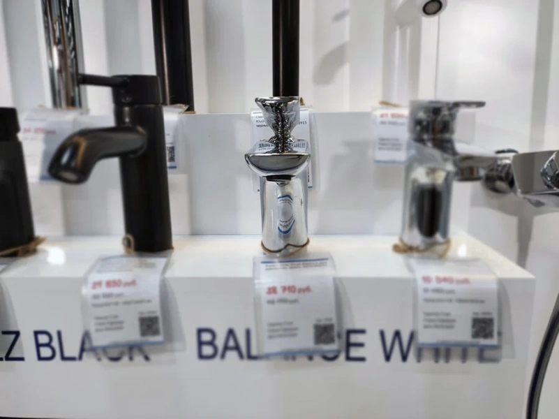 Смеситель для раковины Kludi Balance хром, современные, hi-tech - фото 3