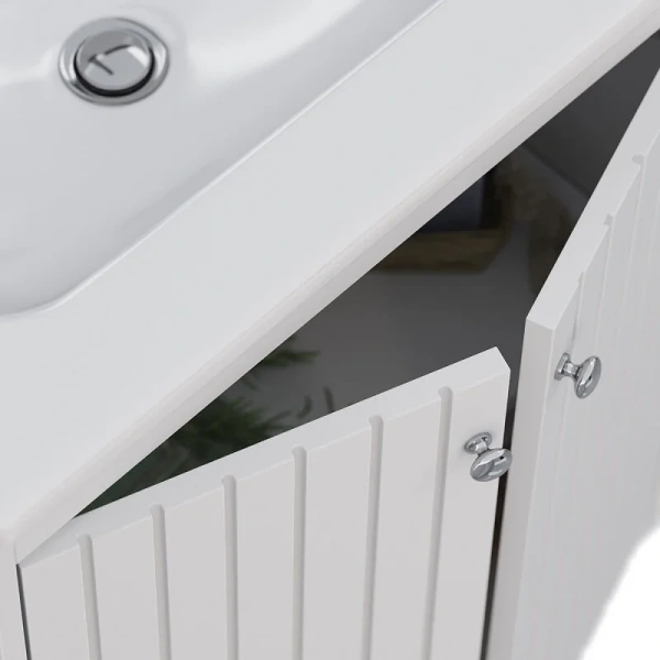 Тумба с раковиной Lemark Romance LM07R60T 60 см 2-х дверная, 60 см - фото 6