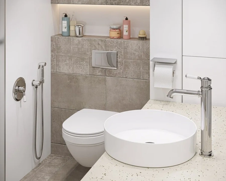 Гигиенический душ со смесителем Timo Arisa 5309 - фото 3