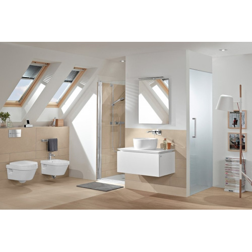 Унитаз подвесной Villeroy & Boch Architectura альпийский белый с покрытием CeramicPlus - фото 4