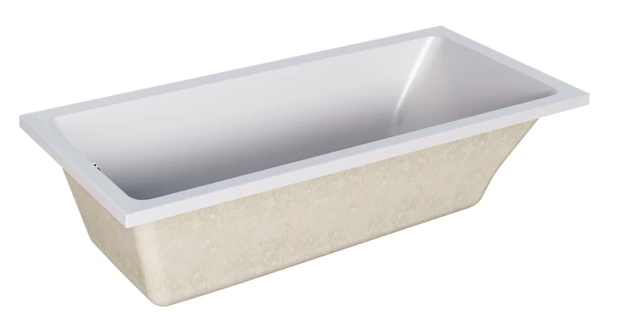 Ванна акриловая Marka One Bianca 01бья1775 170 x 75 см, белый, без гидромассажа - фото 6