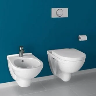 Унитаз подвесной Villeroy & Boch O.novo с сиденьем микролифт без грязеотталкивающего покрытия - фото 3