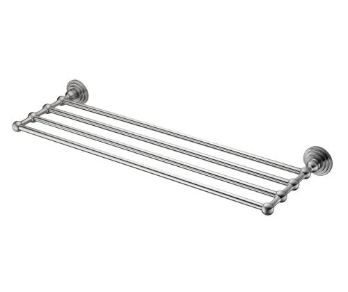 Полочка для ванной WasserKRAFT Ammer никель - фото 1