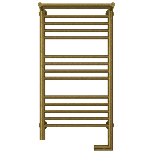 Полотенцесушитель электрический правый, с полкой цвет состаренная бронза Сунержа Богема 2.0 800х400, по запросу - фото 2