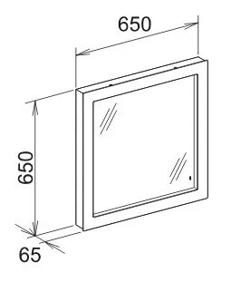 Зеркало для ванной Keuco Edition 300 30096 012000 - фото 3