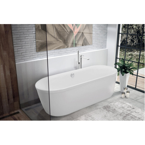 Ванна акриловая Cezares Metauro 180x80 см без гидромассажа - фото 1