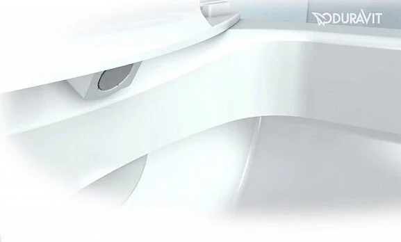 Унитаз подвесной Duravit ME by Starck SensoWash 252859, современные, hi-tech, круглые - фото 5