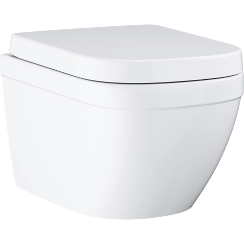 Унитаз подвесной Grohe Euro Ceramic с сиденьем - фото 1