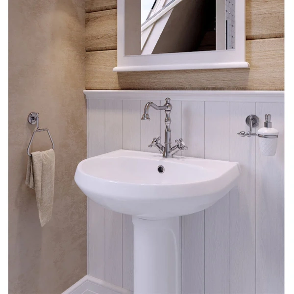 Раковина Santeri Вест 60 см с отверстием под смеситель - фото 3