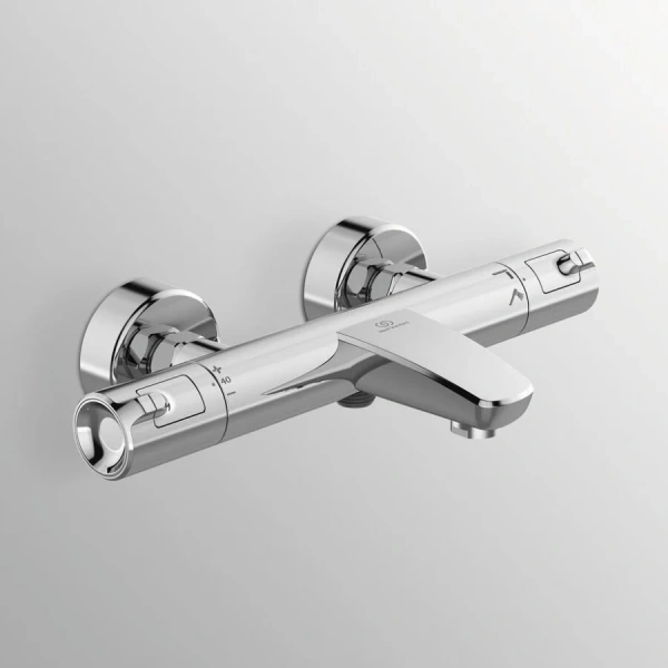 Смеситель для ванны Ideal Standard Ceratherm T50 термостатический настенный - фото 3