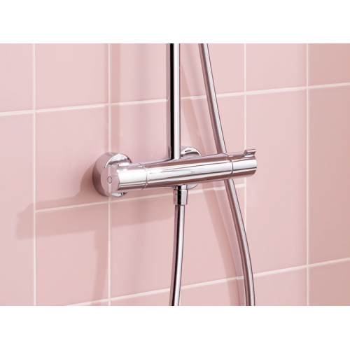 Душевая стойка Hansgrohe Crometta E с термостатом - фото 4