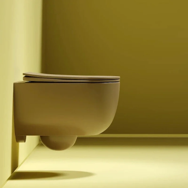 Унитаз подвесной Ceramica Nova Modena капучино матовый, цветные - фото 6
