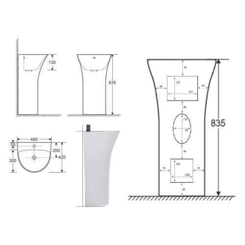 Схема, полукруглая, моноблок - фото 5