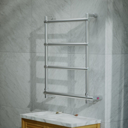 Полотенцесушитель электрический Margaroli Sole 542 Box, 4 секции, хром, матовый хром, бронза, золото, другие - фото 3