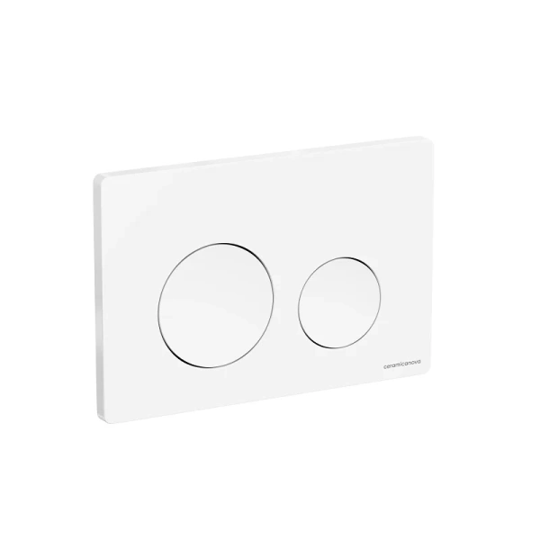 Клавиша смыва Ceramica Nova Balance CN12-001 пластиковая, слив эконом-стандарт с двумя клавишами - фото 3