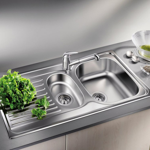 Смеситель для кухни, хром, Blanco Daras-S, для кухни - фото 2