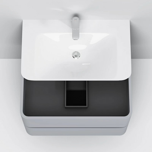 Тумба с раковиной подвесная Am.Pm Sensation 80 см с ящиками, 80 см - фото 6