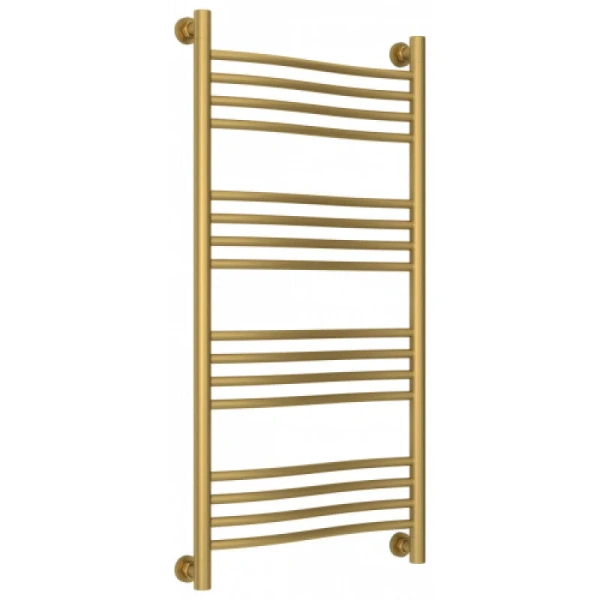 Полотенцесушитель водяной Сунержа Флюид+ 50х100 см золотой шелк - фото 1