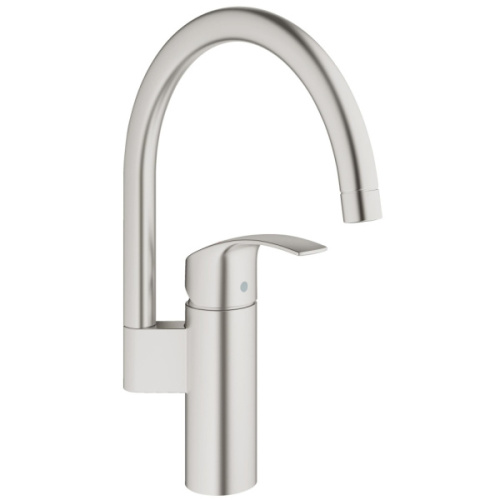 Смеситель для кухни суперсталь Grohe Eurosmart  - фото 2