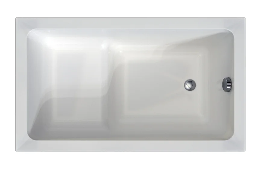 Акриловая ванна Радомир Джоанна 2-01-0-0-1-253Р, 120 x 70 см, каркас разборный в комплекте, белая - фото 1