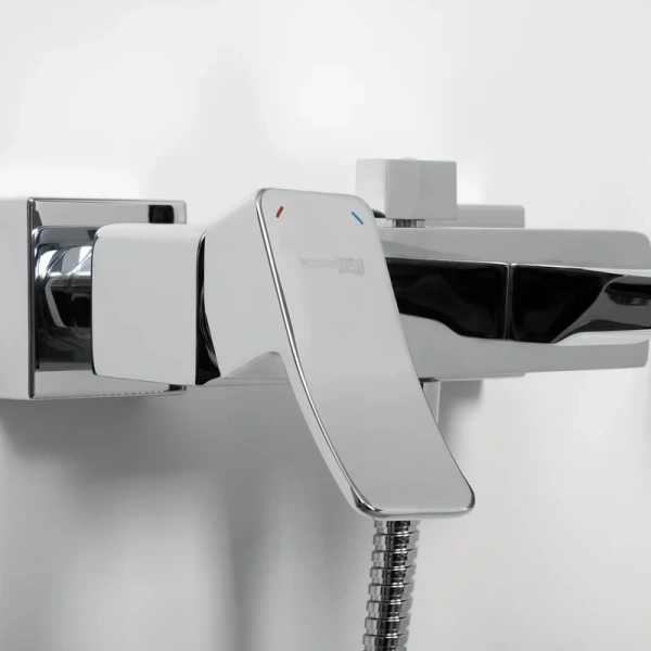 Смеситель для ванны WasserKRAFT Aller 1061 с коротким изливом, с 2 монтажными отверстиями index_1 - фото 17