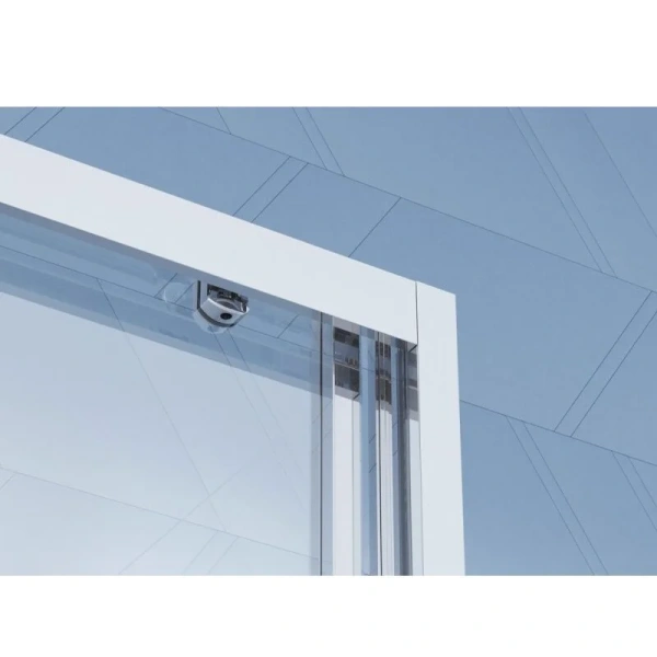 Душевая дверь в нишу BelBagno Due 140 см стекло прозрачное - фото 4